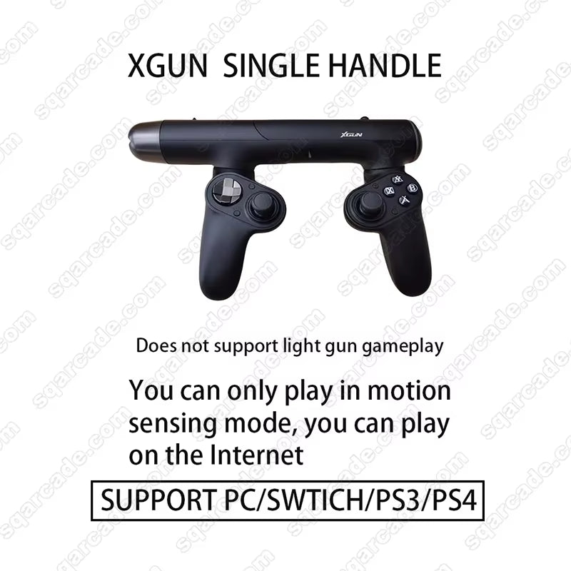 XGUN Light Gun Gyro Gun Hybrid in a SMG Form Factor Gamepad Version Support PS4 and PC USB