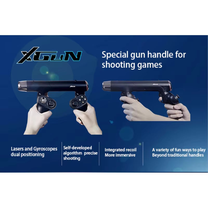 XGUN Light Gun Gyro Gun Hybrid in a SMG Form Factor Gamepad Version Support PS4 and PC USB