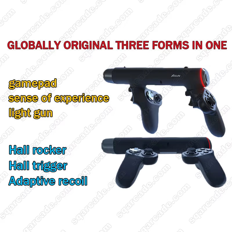 XGUN Light Gun Gyro Gun Hybrid in a SMG Form Factor Gamepad Version Support PS4 and PC USB